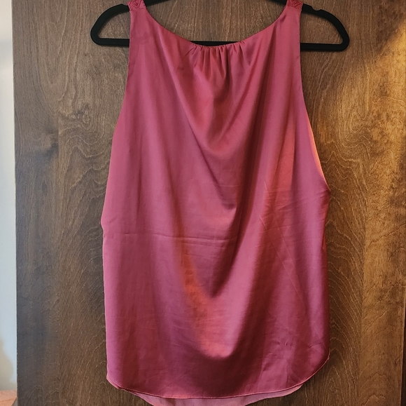 WHBM Blouse Sz 12 Wine color - Picture 3 of 6